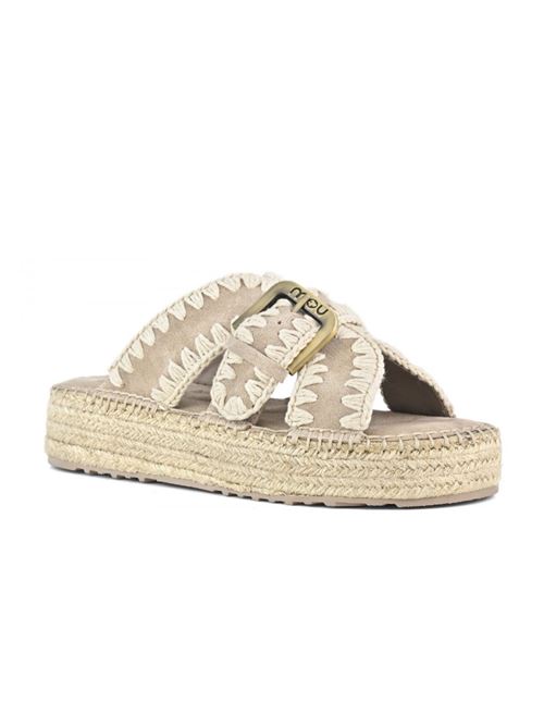 JUTE SANDAL MOU | MU.SW641003APINK SAND